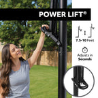 Lifetime Adjustable In-Ground Basketball Hoop (54-Inch Acrylic) Clear