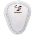 SG Tournament Abdominal Pad, Junior, Plastic, white