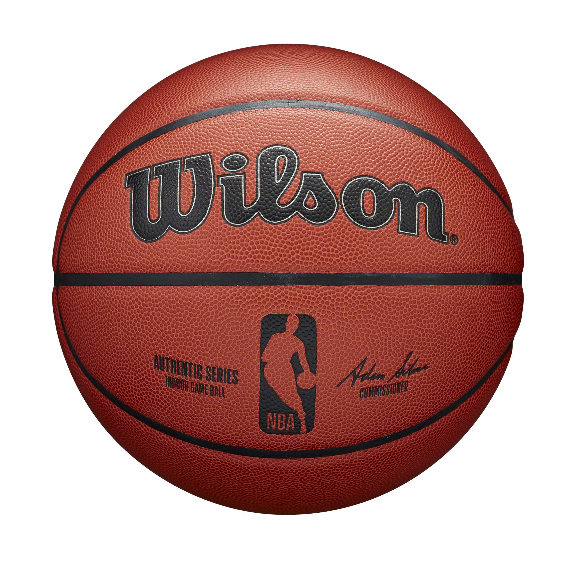 Wilson Nba Authentic Indoor Competition Basketball - Brown, Size 7-29.5''