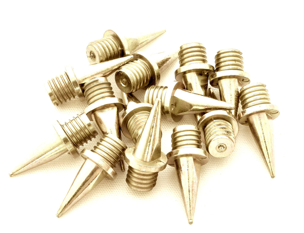 Ecospikes Stainless Steel Track And Cross Country Spikes (1/2 '' Gold, 14X)