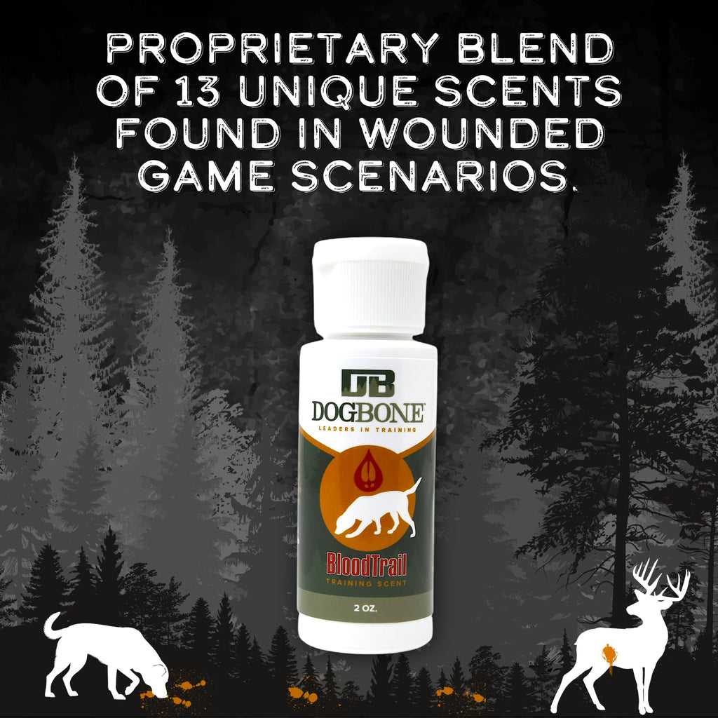 Dogbone Bloodtrail Scent For Tracking Dog Training | Dog Training Kit | Hunting Dog Accessories | Dog Scent Training Kit | Deer