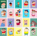 Gifts Sinchan Kids Fridge Magnet Set, Cartoon Refrigerator Magnets | Decorative Kitchen Magnets for Kids | Fun Collectible Gift