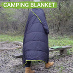 Atepa Multipurpose Down Sleeping Bag, Lightweight Travel Camping Blanket, Packable Compact Sleeping Bag/Blanket With Compression