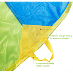 Sonyabecca Parachute, Play Parachute 24Ft With 16 Handles For Kids Cooperation Group Play