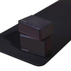 Fitvids Set of 2 High Density Yoga Blocks, 9x6x4 Each, Pair (Black)