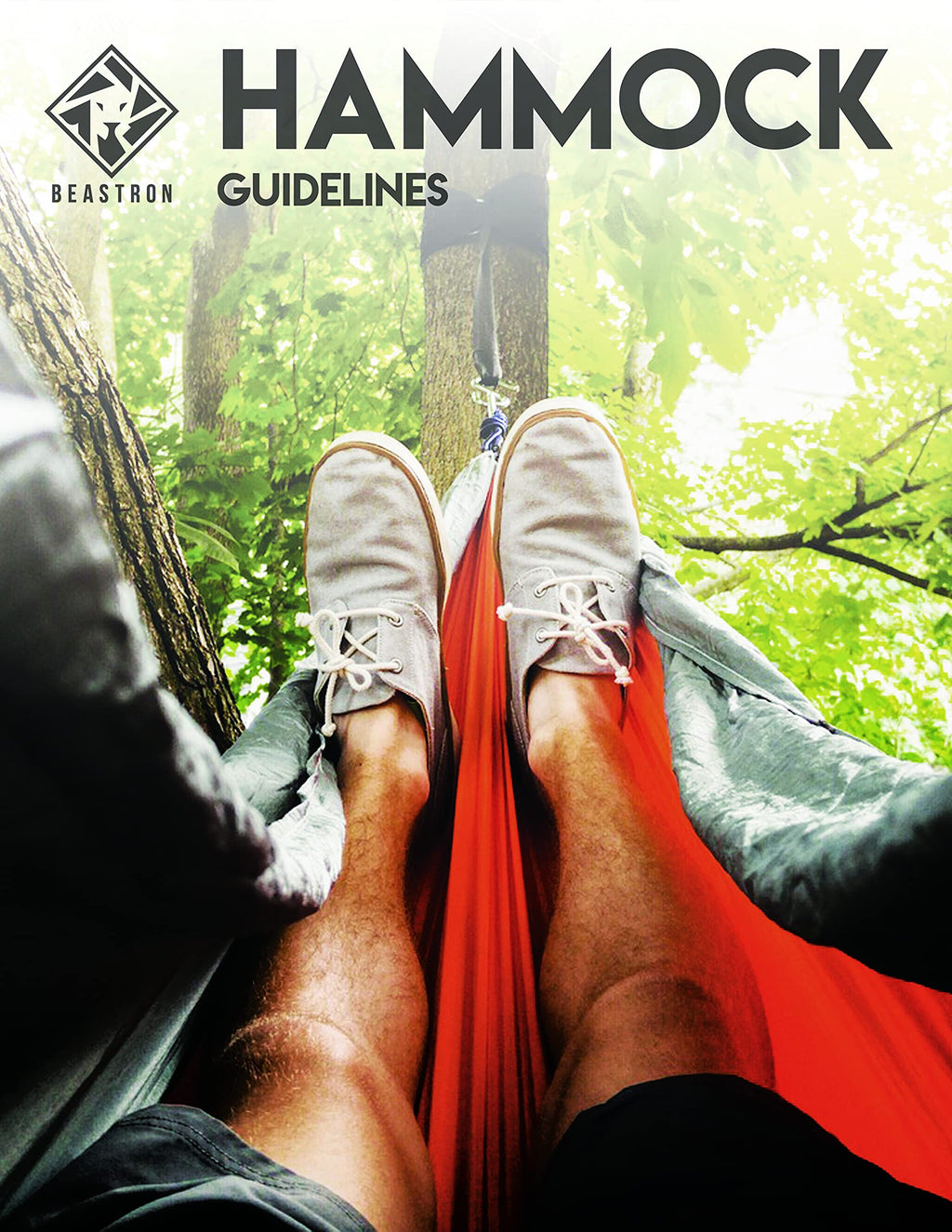 [Upgraded] Beastron Portable Single & Double Nylon Hammock With Two Tree Straps(Each 18+1 Loops) For Backpacking, Hiking, Travel