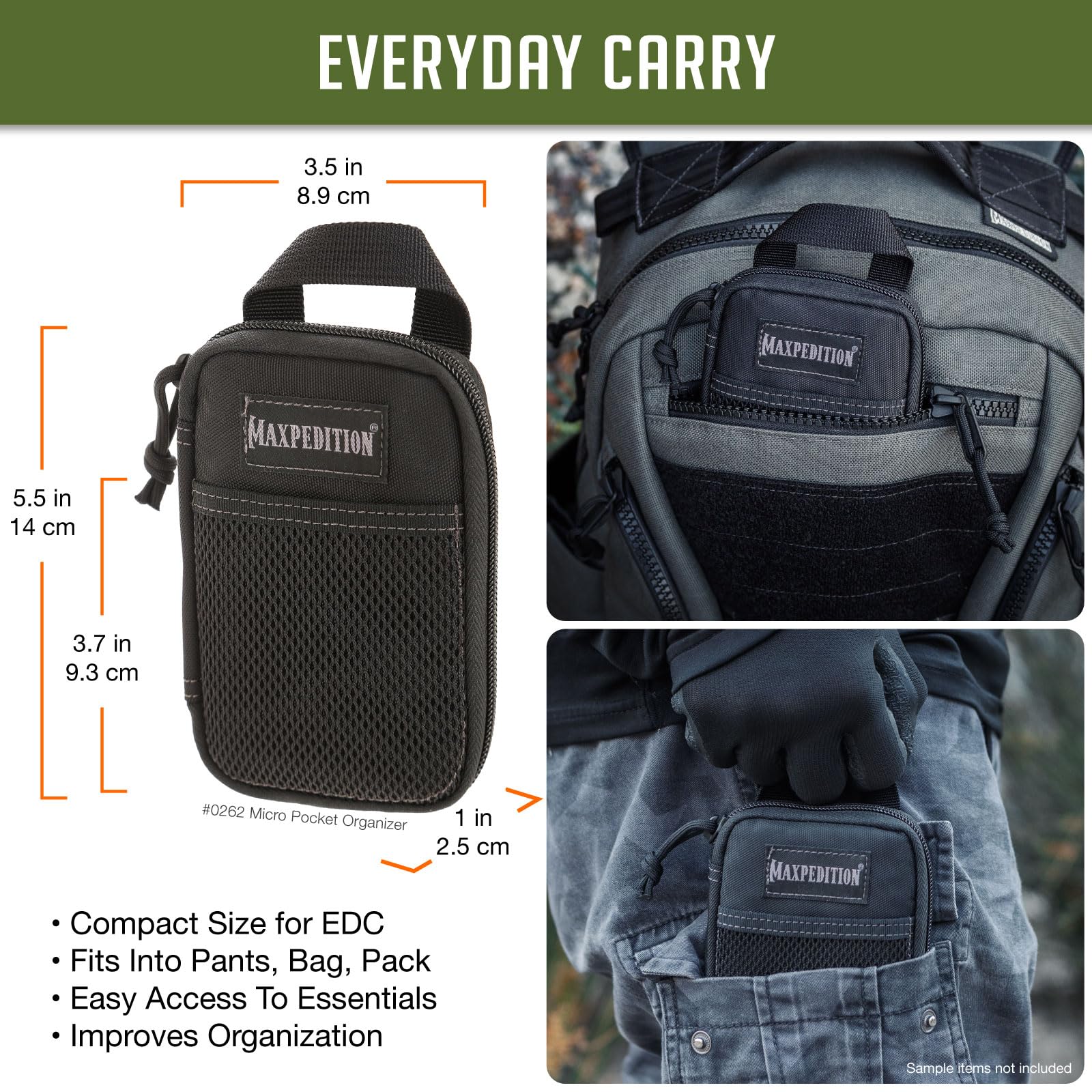Maxpedition Micro Pocket Organizer
