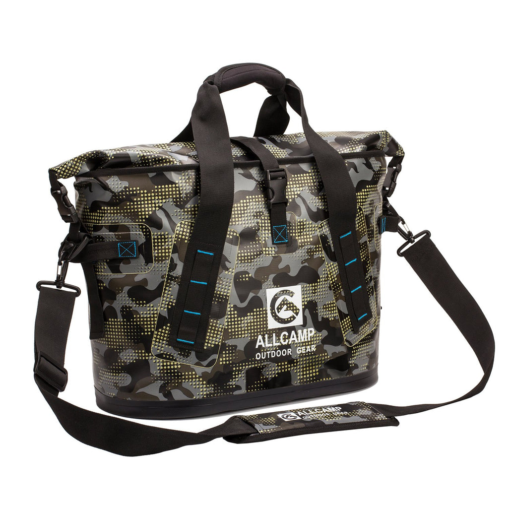 Allcamp Outdoor Gear Hopper Portable Cooler Bag 25L With 5 Ice Pack Boxes(Camo Grey)