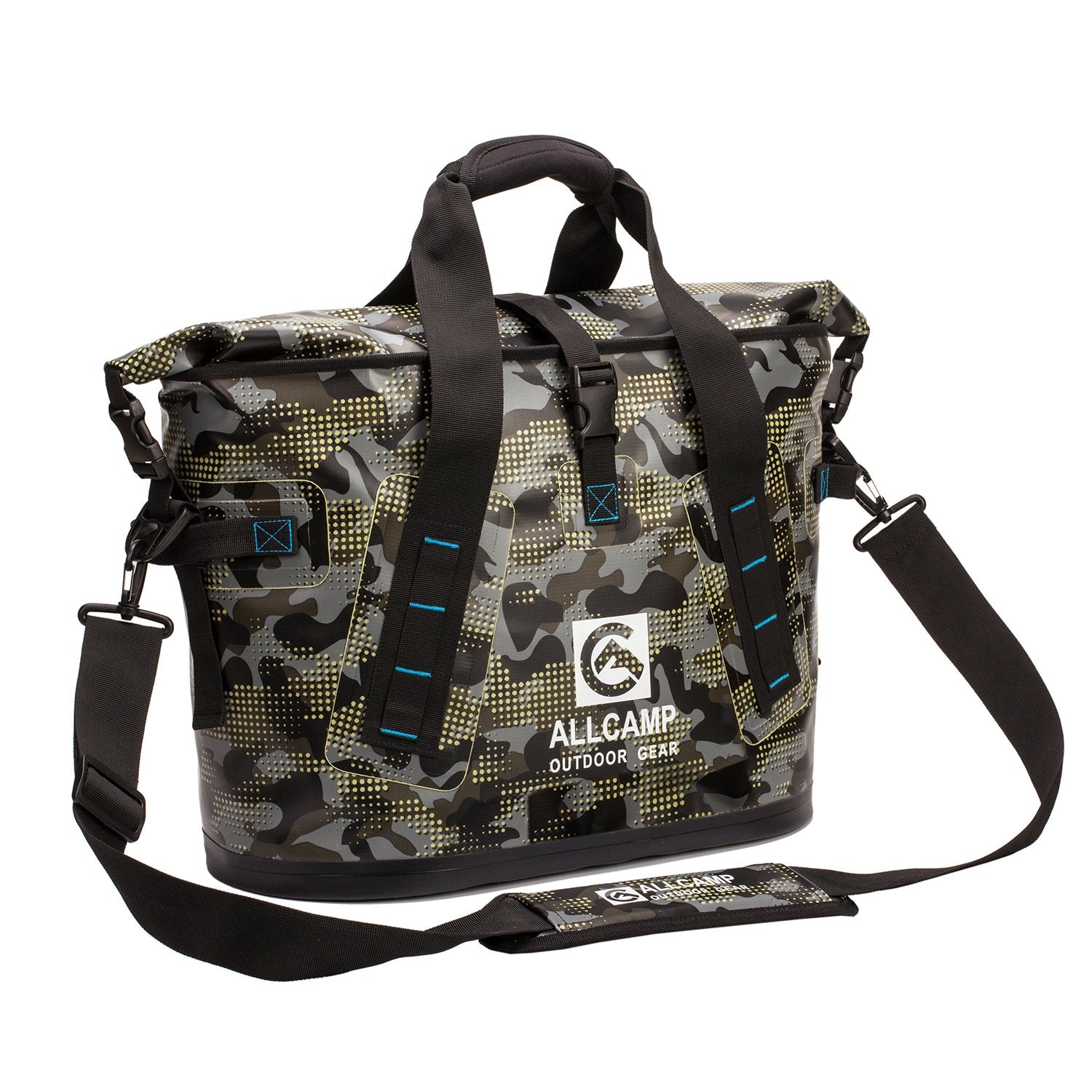 Allcamp Outdoor Gear Hopper Portable Cooler Bag 25L With 5 Ice Pack Boxes(Camo Grey)