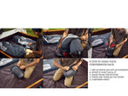 Omnicore Designs Multi Down Mummy Sleeping Bag -10?F / -23.3? With Compression Stuff Sack And Storage Mesh Sack, Reg - Up To 62'