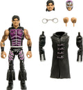 Mattel WWE Ultimate Edition Action Figure & Accessories, 6-inch Dominik Mysterio Collectible Set, Swappable Heads & Hands, 30 Ar