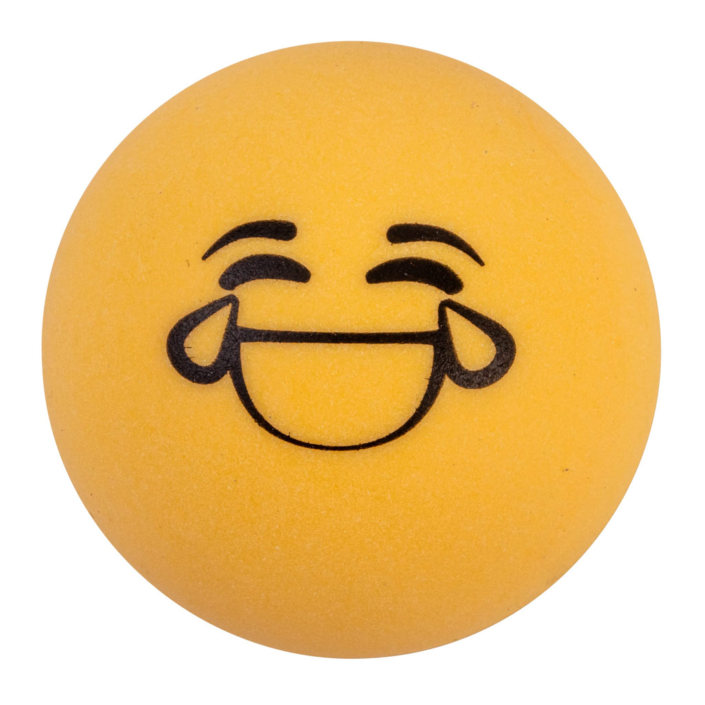 Stiga 6 Pack Emoji Table Tennis Balls - 40Mm Ittf Regulation Size And Weight Ping Pong Balls