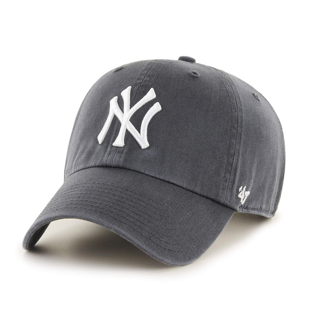 EWW Unbekannt 47 Cap MLB New York Yankees Clean Up, Grey - Charcoal, One Size