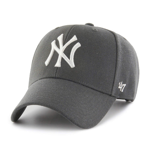 47 New York Yankees MVP MLB Adjustable Cap, Charcoal, 31