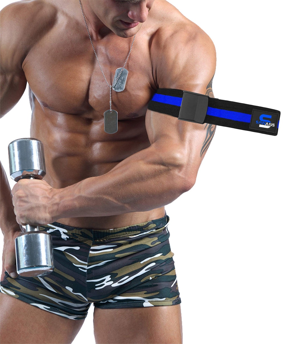 Sawans Exercise Obstruction Bands Blood Flow Resistance Bands Fitness Specially Muscle Growth Designed Pairs