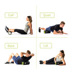 Triggerpoint Performance Therapy Grid Foam Roller For Exercise, Deep Tissue Massage And Muscle Recovery, Original (13-Inch), Bla