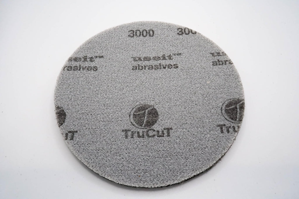 Trucut Sanding Pad  3000 Grit  5'' Diameter  Sanding Pads Made For Bowling Balls  Bowling Ball Resurfacing Pads  Surface Managem