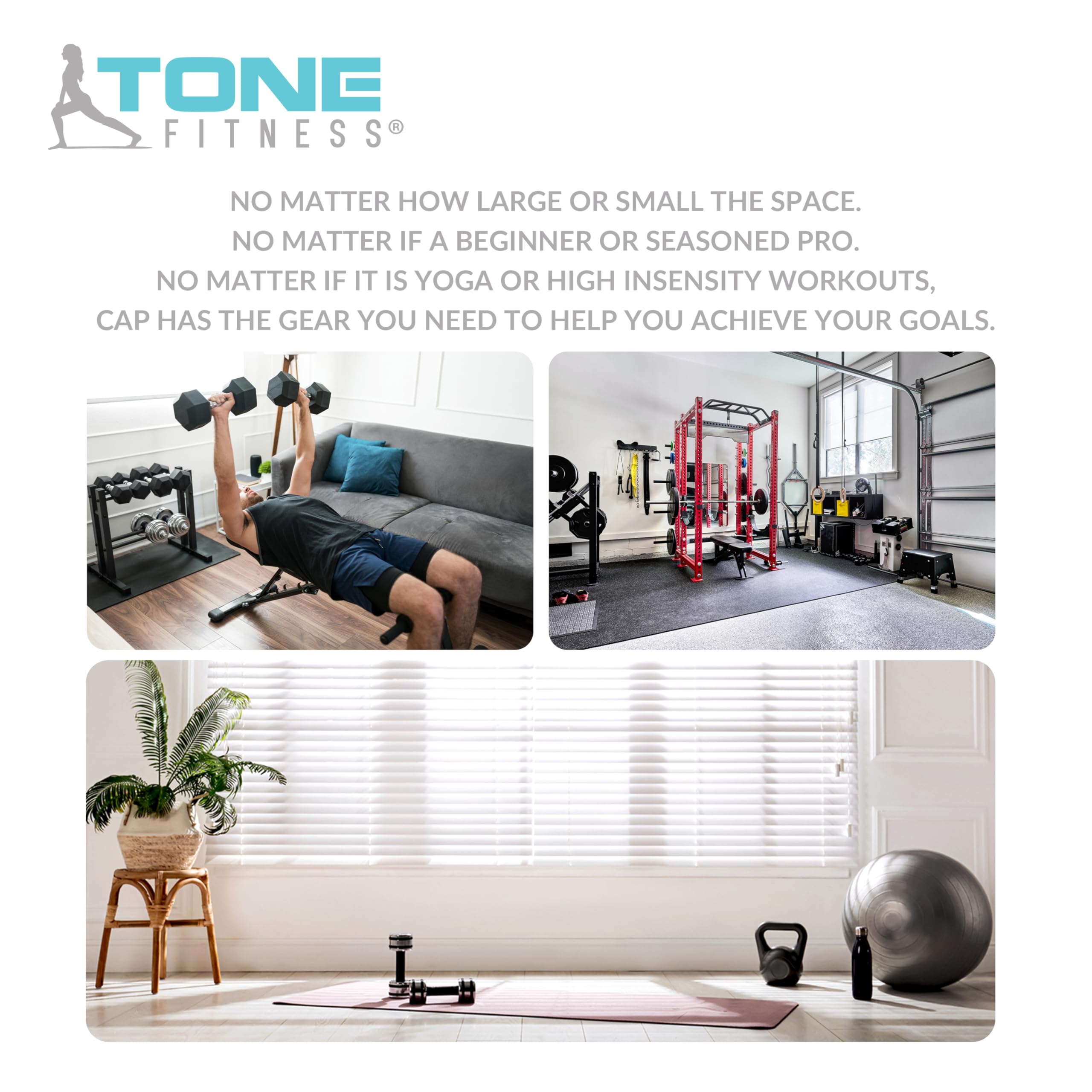 Tone Fitness Black Weighted Vest, 12 Lbs