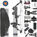 Cenwty Archery Compound Bow Set 20-70 Lbs, Draw Length 24''-30'', Up To Ibo 320 Fps, Hunting Compound Bow With All Accessories F
