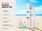 Vibemo Beach Cabana, 6.2 x 6 Portable Canopy with Side Wall, 4 Adjustable Height, UPF 50+ UV Protection, Easy to Set Up Tent,