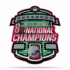 Rico Industries Ncaa Ohio State Buckeyes Champ Shape Cut Pennant - Home And Living Room D  Cor - Soft Felt Ez To Hang