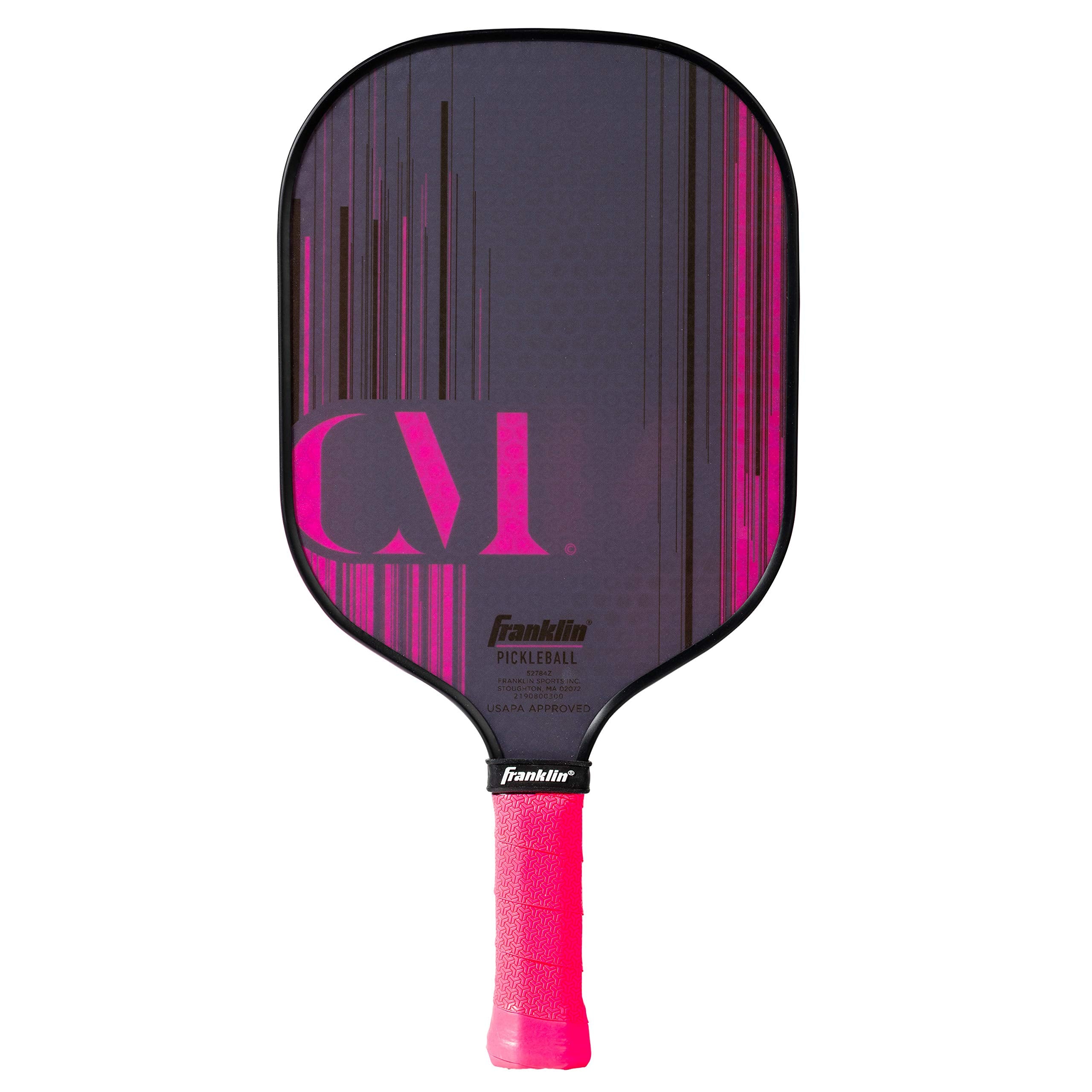 Franklin Sports Pro Pickleball Paddle - Pro Tournament Pickleball Paddle - Extra Grip Maxgrit Technology - Christine Mcgrath Pic