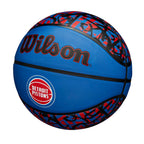 Wilson Nba Team Graffiti Basketball - Detroit Pistons, Size 7-29.5''