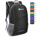 ZOMAKE Lightweight Packable Backpack 20L, Foldable Backpacks Small Daypack for Hiking Water Resistant Day Bag for Travel(Black)