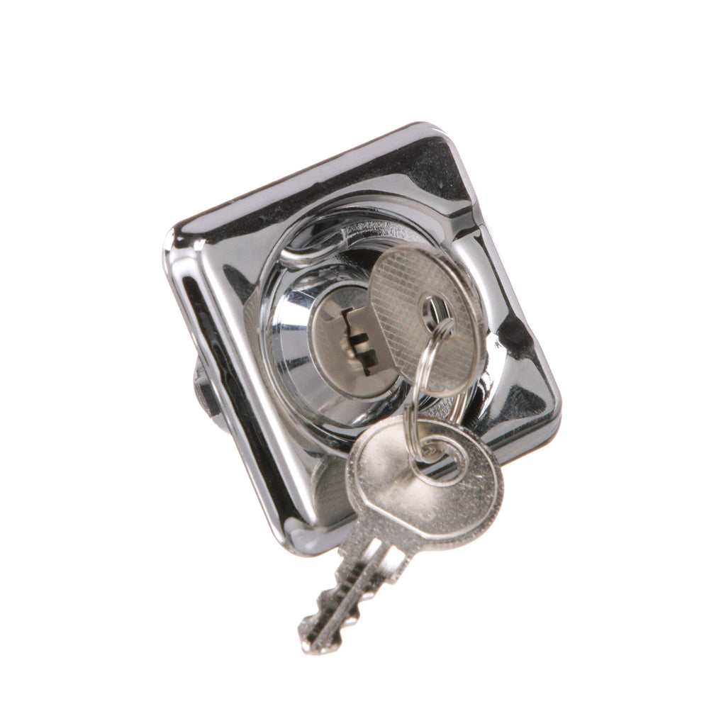 Seachoice Locking Lifting Ring, Stamped 304 Stainless Steel, Includes 2 Keys, One Size, Polished