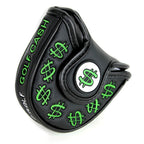 Cnc Golf Cash Money Black Mallet Putter Cover Headcover For Scotty Cameron Taylormade Odyssey 2Ball