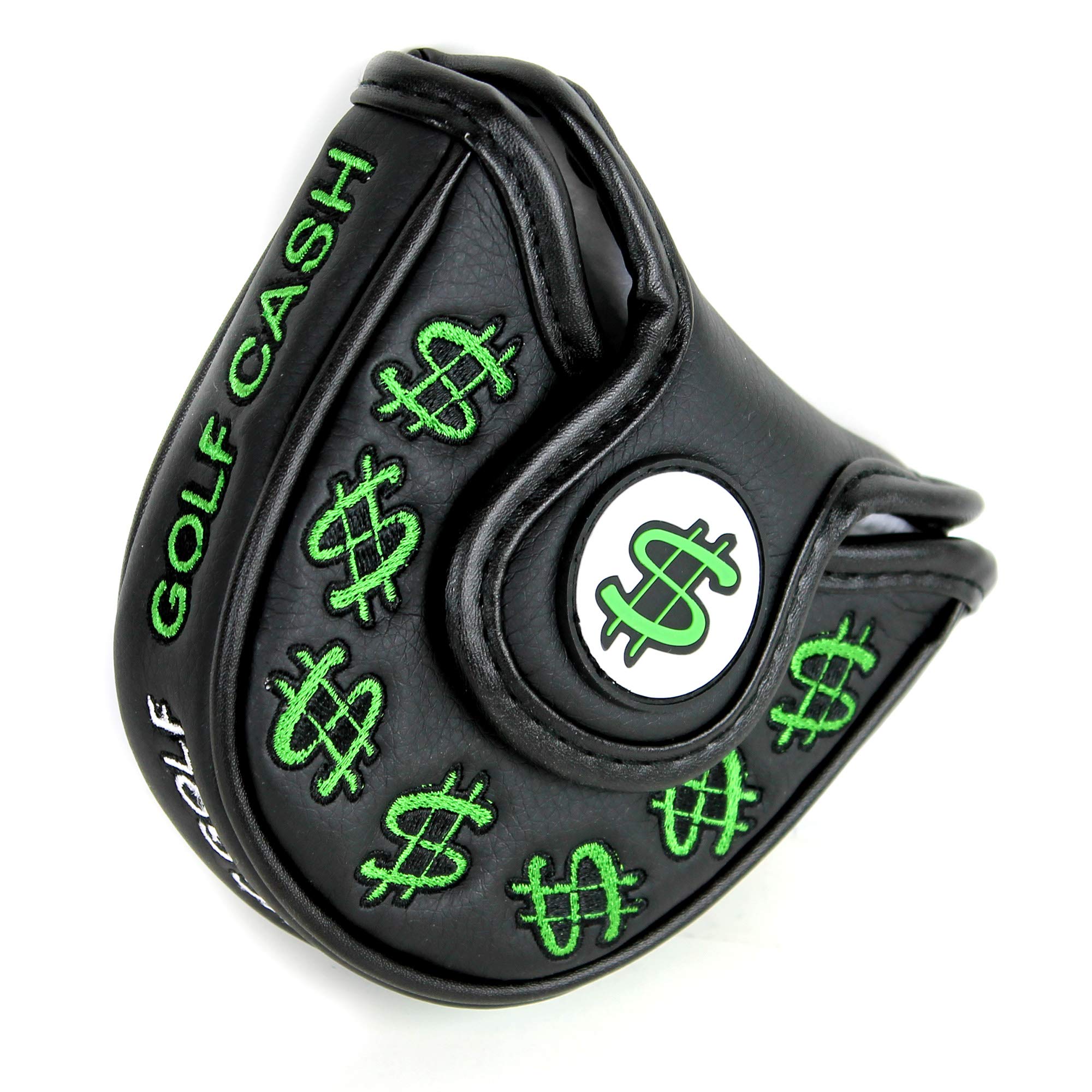 Cnc Golf Cash Money Black Mallet Putter Cover Headcover For Scotty Cameron Taylormade Odyssey 2Ball