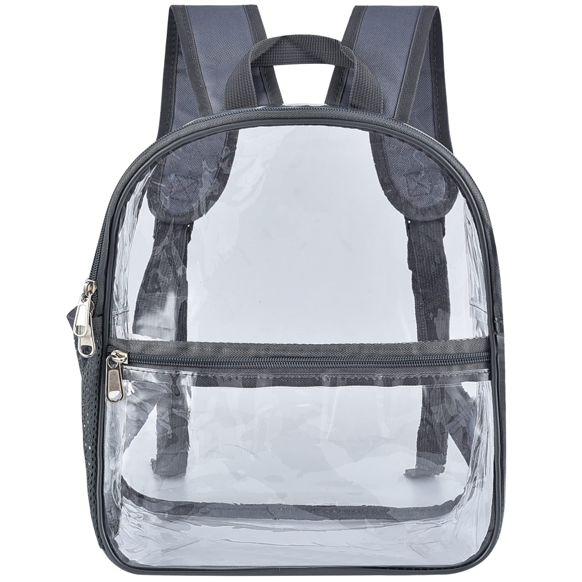 Oraben Clear Stadium Backpack 12x6x12 Small Clear Bag Stadium Approved Great for Games Sport Events Festival Concerts,Women Men 