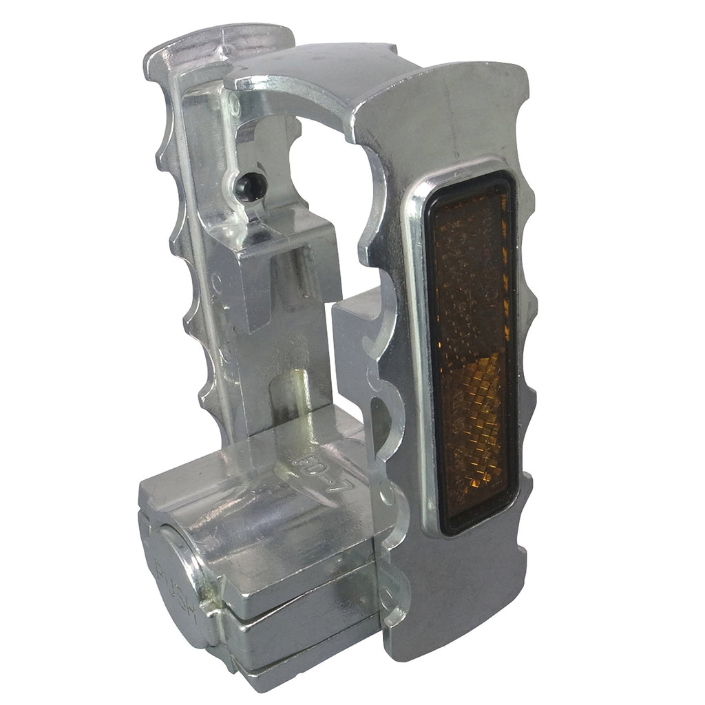 Mks Fd-7 Folding Pedals Silver, 9/16 Inch