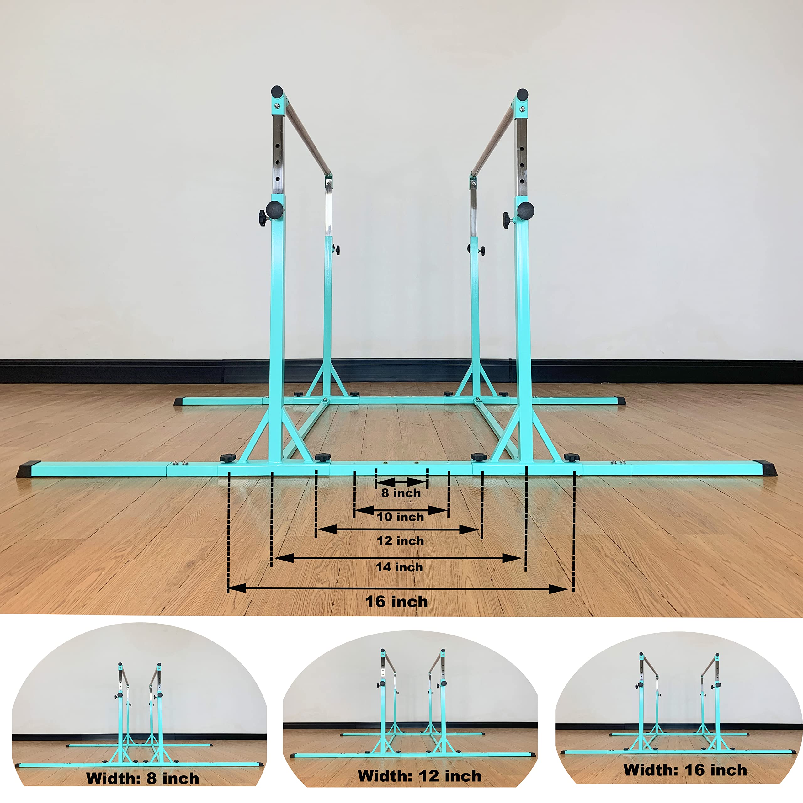 Marfula Gymnastics Double Horizontal Bars 3Play Gymnastic Parallel Bars Uneven Bars Gymnastics Training Bar With 304 Stainless S