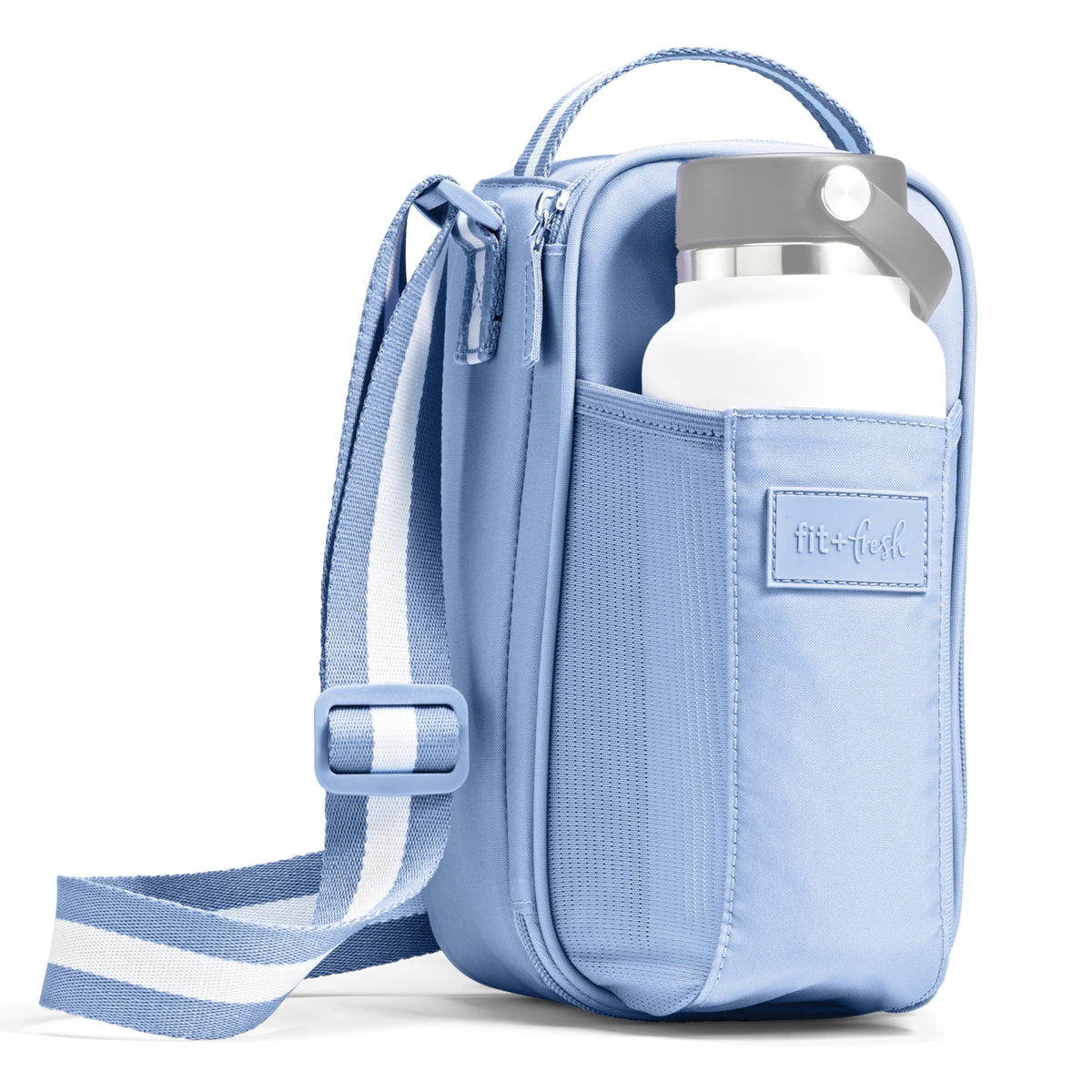 Fit & Fresh Nina Crossbody Bottle Holder w/Insulated Compartment