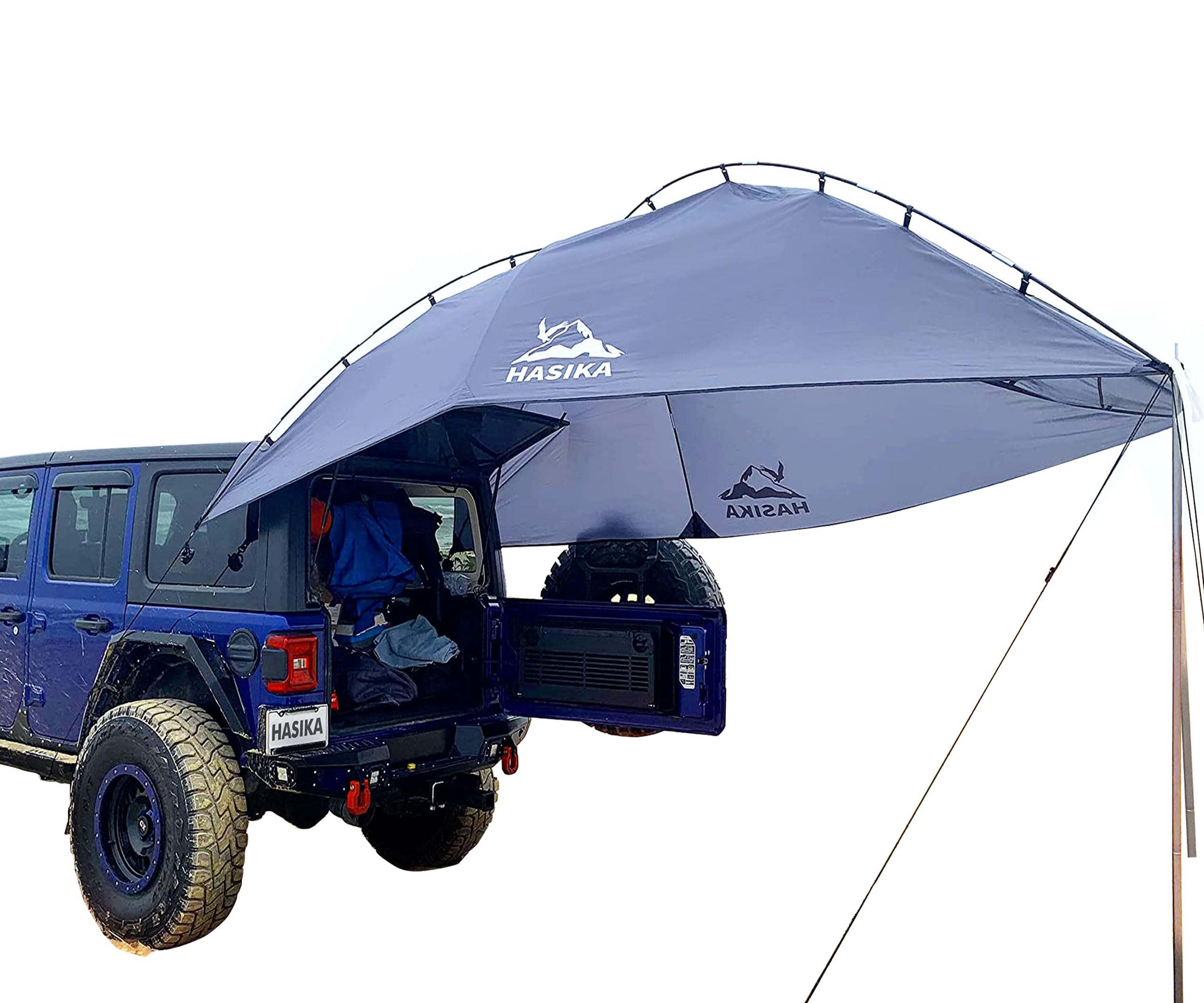 Versatility Camping Tent For Truck Bed,Suv Rving, Van,Trailer And Overlanding Portable Teardrop Awning Canopy Tear Resistant Tar