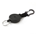 Key-Bak Securit Hd Retractable Keychain, 48'' Retractable Cord, 8 Oz. Retraction, Durable Polycarbonate Case, Zinc Alloy Carabin