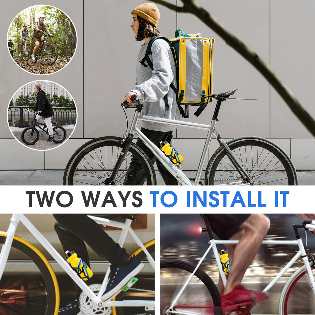 Bike Water Bottle Cage, Durable Ultralight Plastic Drink Holder Rack, Lightweight Pc For Bicycle, Cycling Cages Mtb, Road Bike,