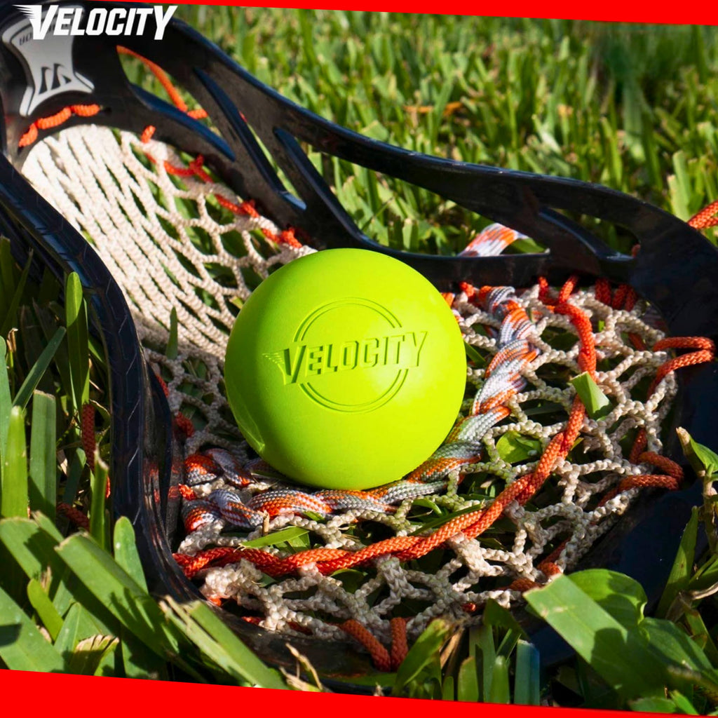Velocity Lacrosse Balls - 120 Packs - Official Nfhs And College Approved Size - Red