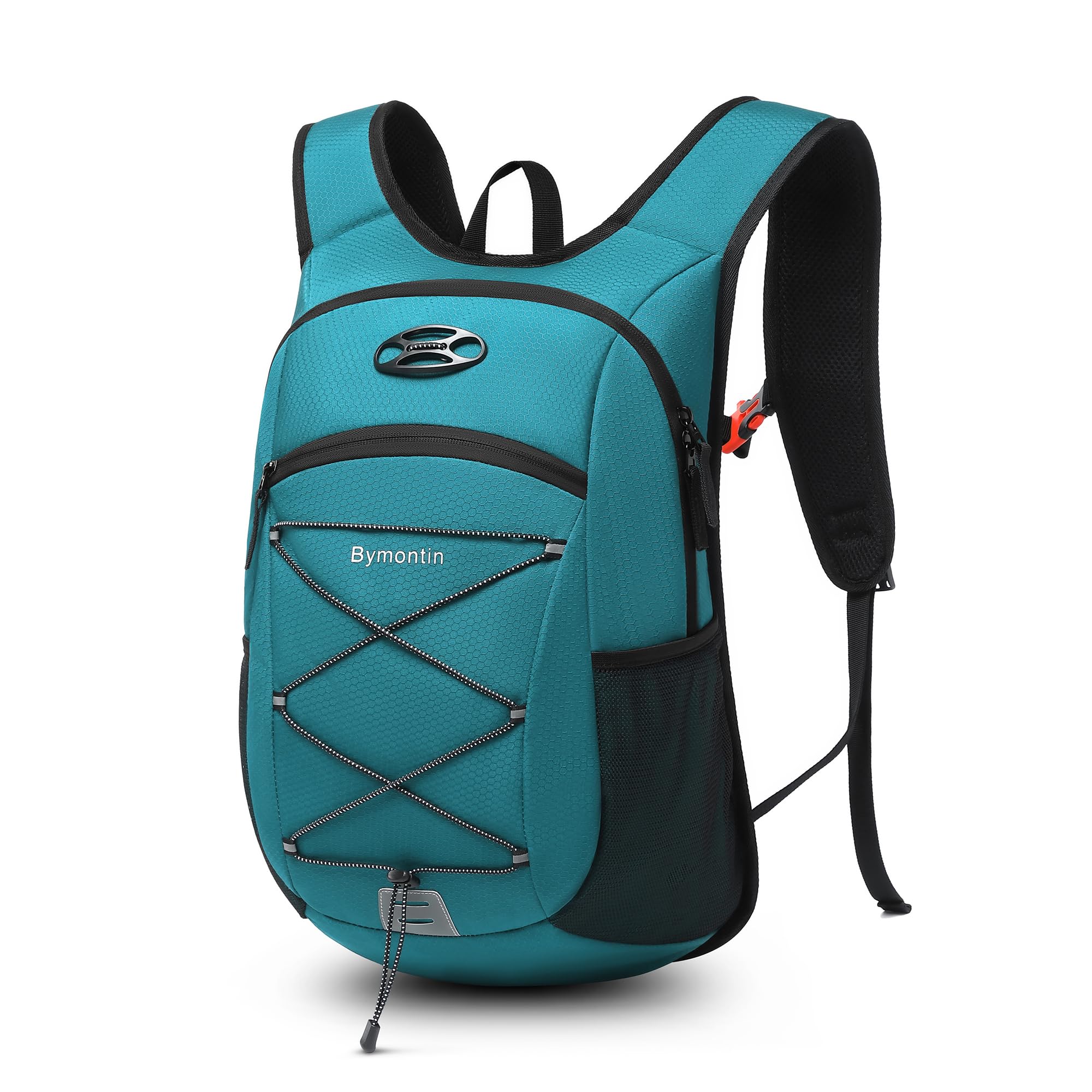 Bymontin Ultra-Light Soft Daypack 15L/20L, Cushioned Breathable Back Panel Backpack, Lightweight Packable Travel Backpack (Green