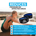 Crosstrap Stabilizing Patella Knee Strap | Knee Brace For Running, Cycling, Hiking, And Sports | Knee Pain Relief And Support, K