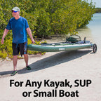Sea Eagle Ez Cart - Chart Wheel System For Boats And Kayaks (Small Ez Cart)