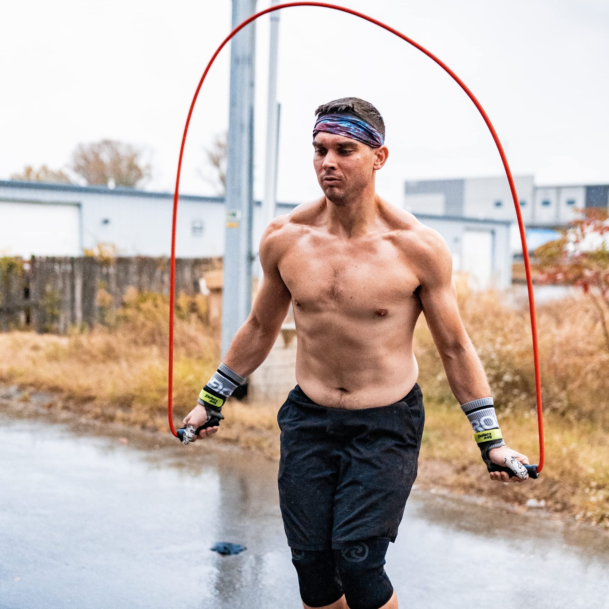Elitesrs, Muay Thai 2.0 Weighted Jump Rope - Heavy 1.3Lb Pvc Drag Rope (10Ft)