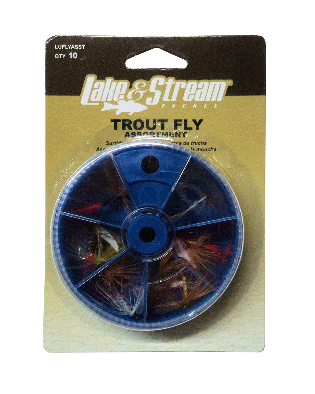Big Rock Sports 239450 Eagle Claw Trout Fly Assortment - 12 Piece