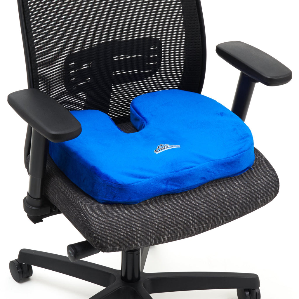 Black Mountain Products Orthopedic Comfort & Stadium Seat Cushion, Black