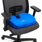 Black Mountain Products Orthopedic Comfort & Stadium Seat Cushion, Black