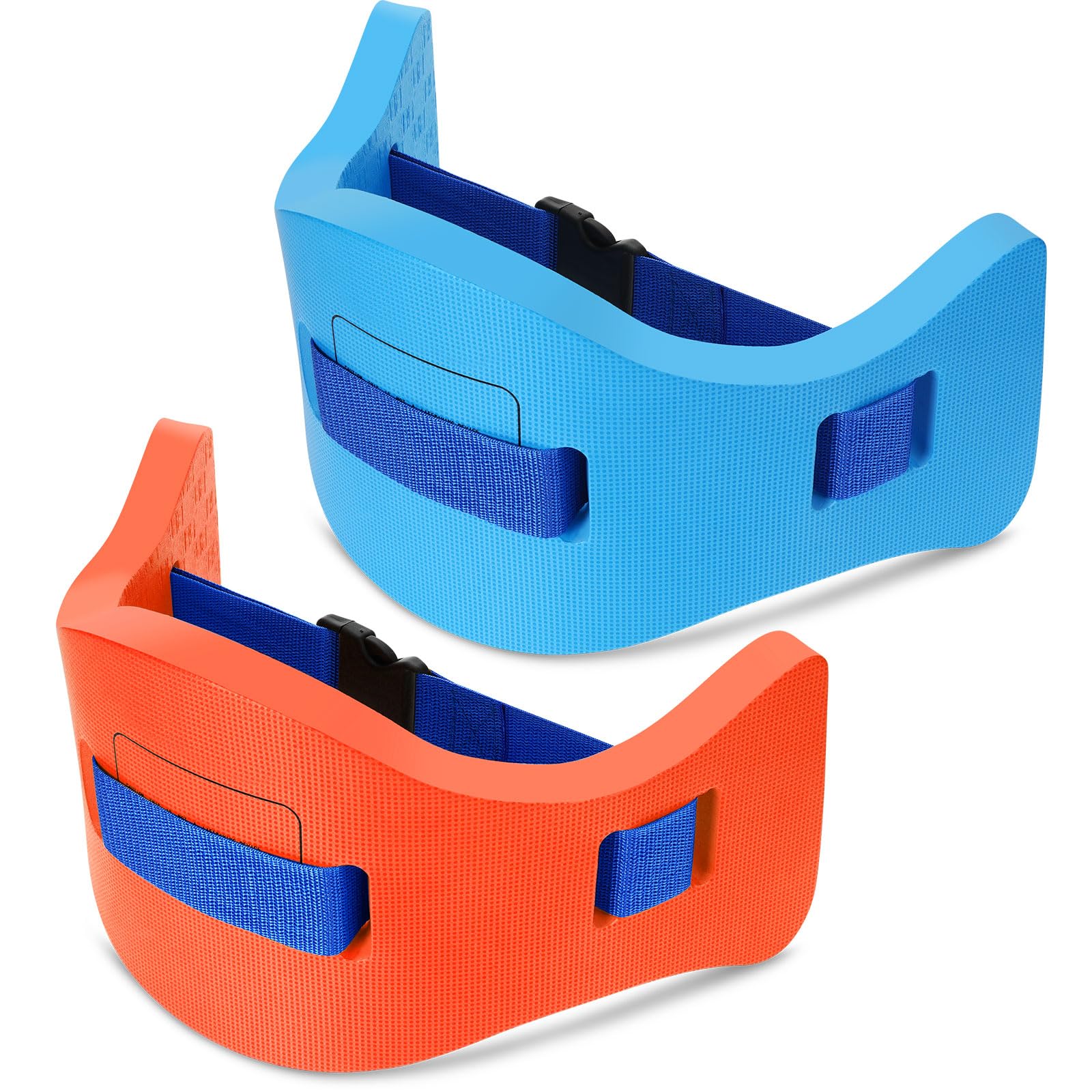 Wettarn 2 Pcs Kids Swim Belt with Adjustable Strap, EVA Buoyancy Belt for Youth Children Junior Water Aerobics Swimming Belt Fit