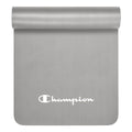 Champion 10mm Exercise Mat, Grey, Cushioned Non-Slip Workout Mat with Textured Base for Yoga, Pilates, Stretching & Floor-Based 