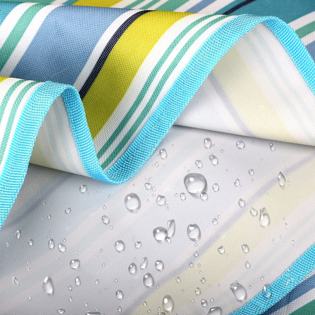 Angemay Outdoor & Picnic Blanket Extra Large Sand Proof And Waterproof Portable Beach Mat For Camping Hiking Festivals