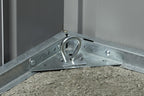 Arrow Shed Ak600 Earth Anchor Kit, Steel-Stainless